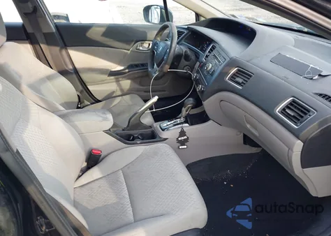 2014 Honda Civic Lx из США, поврежденный, VIN 19XFB2F53EE220685